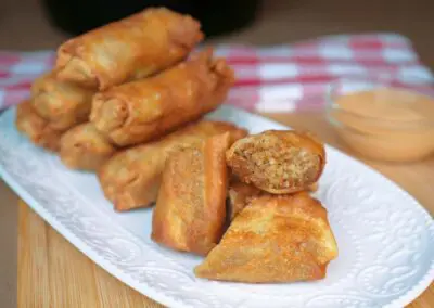 Boudin Eggrolls