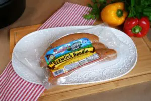 Crawfish Boudin Packaged
