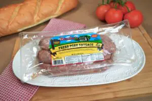Fresh Pork Sausage Packaged